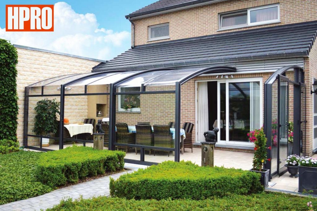 Mái che cửa, Vách di động, Mái bể bơi di động POLYCARBONAT